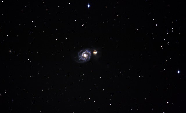 M51 - 'Whirlpool' Galaxy in Canes Venatici