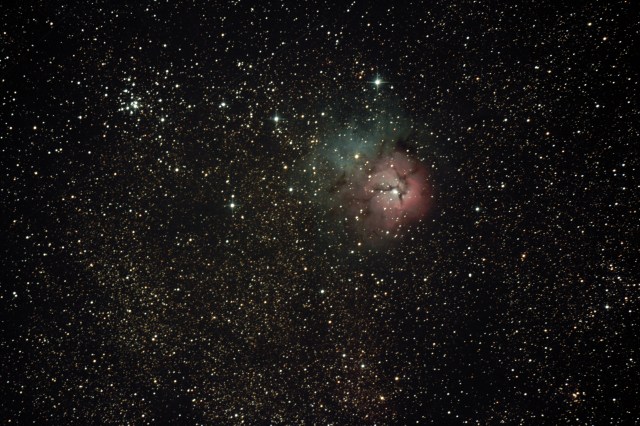M20 'Trifid' Nebula in Sagittarius