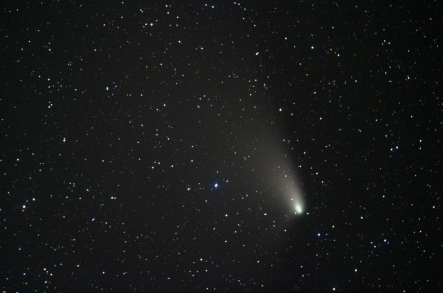 Comet PanSTARRS (from Camp Delany) in early April